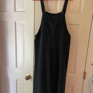 Long Black Zara Overalls